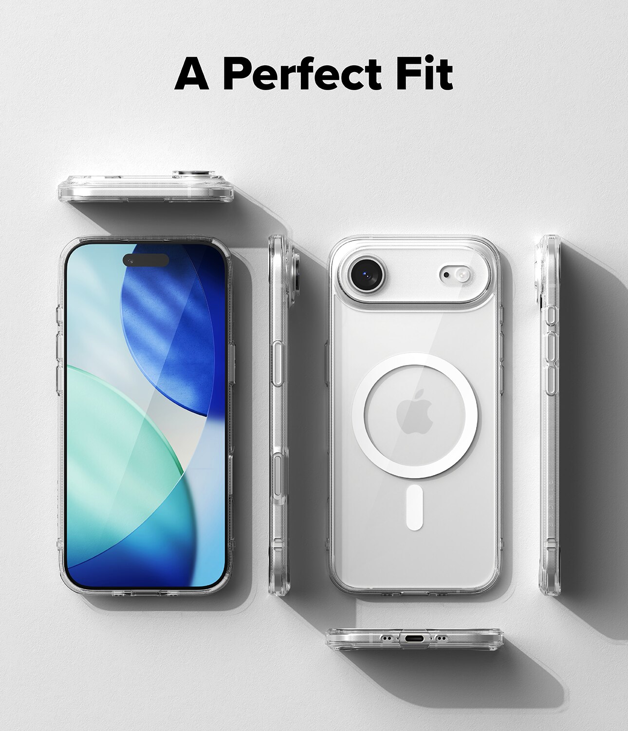 Fusion Magnetic Case iPhone 17 Air Transparant
