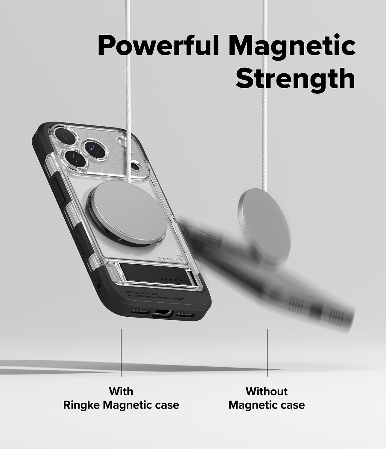 UX Magnetic Case iPhone 17 Pro Max Clear