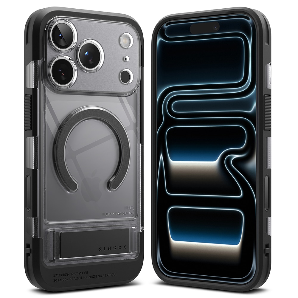 UX Magnetic Case iPhone 17 Pro Max Smoke Black