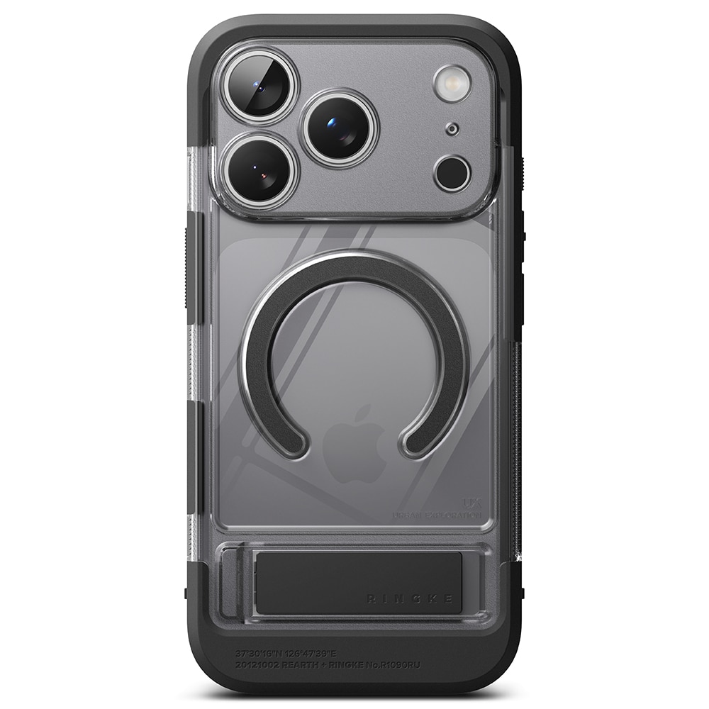 UX Magnetic Case iPhone 17 Pro Max Smoke Black