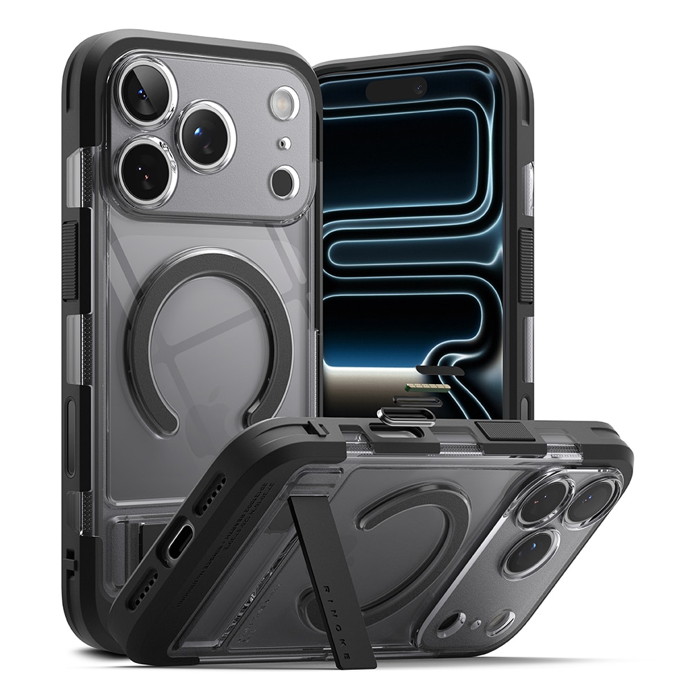 UX Magnetic Case iPhone 17 Pro Max Smoke Black