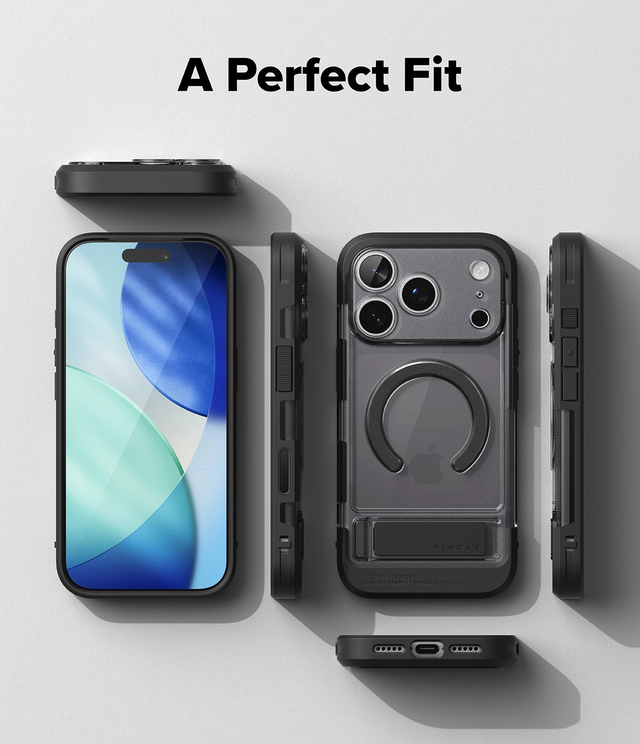 UX Magnetic Case iPhone 17 Pro Max Smoke Black