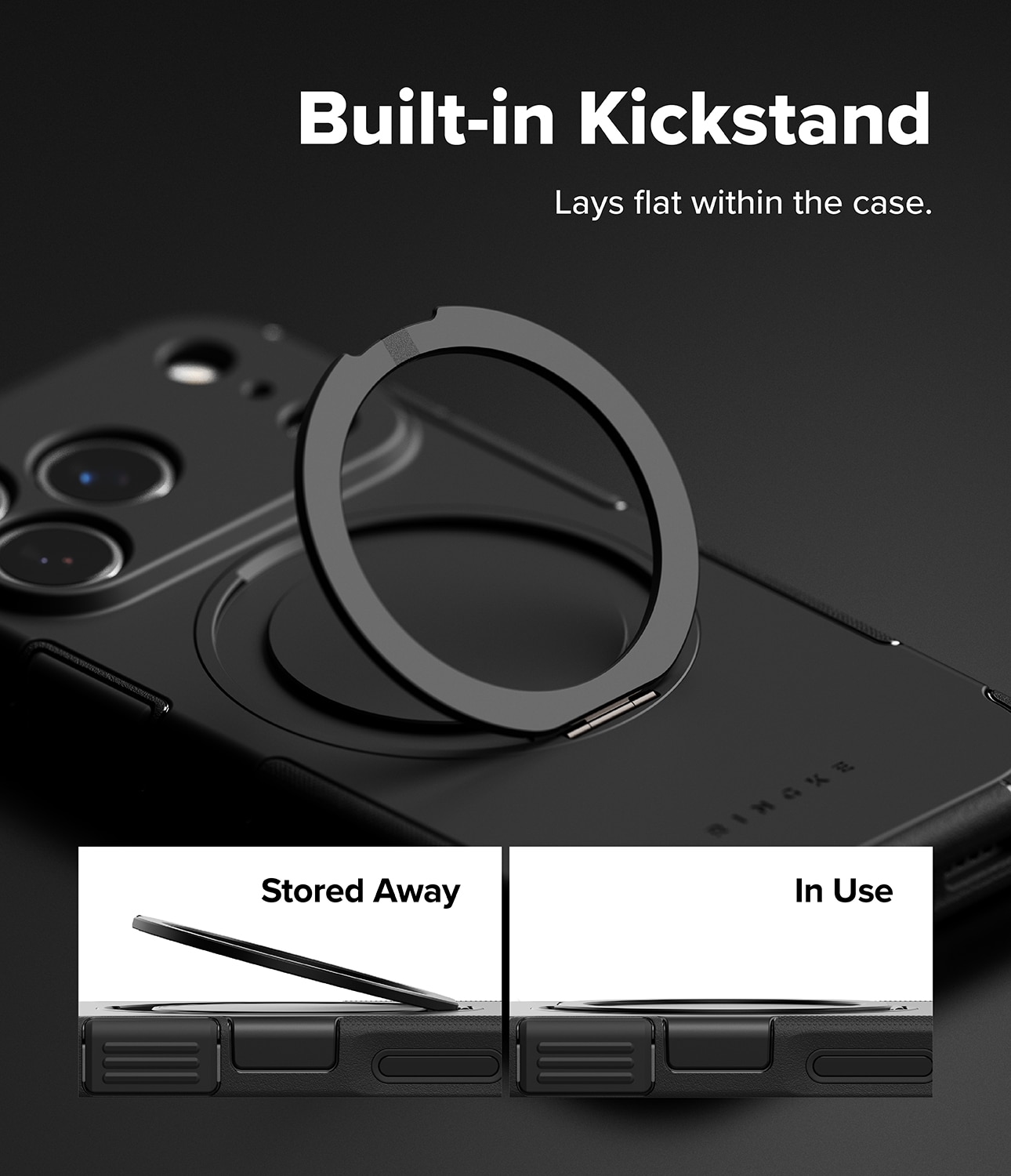 Alles Magnetic Case iPhone 17 Pro Zwart