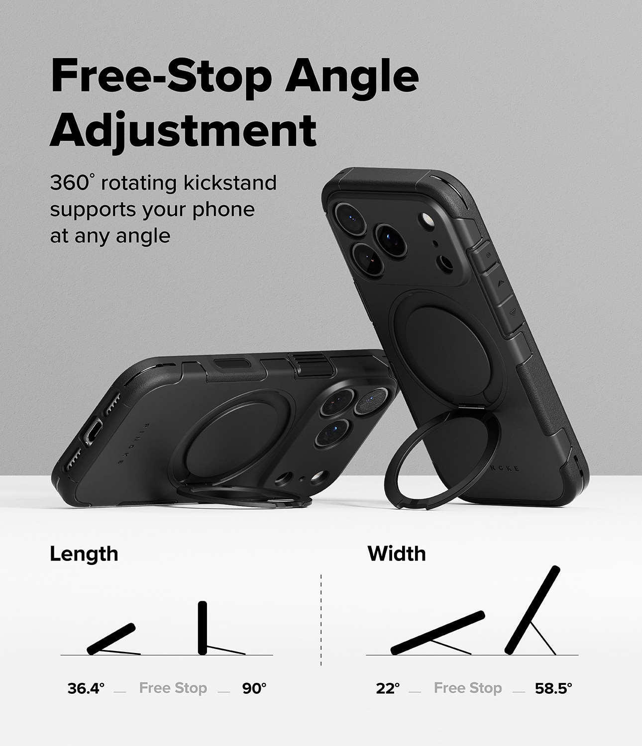 Alles Magnetic Case iPhone 17 Pro Zwart