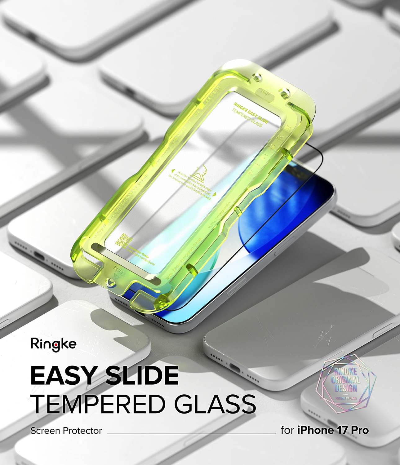 Easy Slide Glass (2-pack) iPhone 17 Pro Max