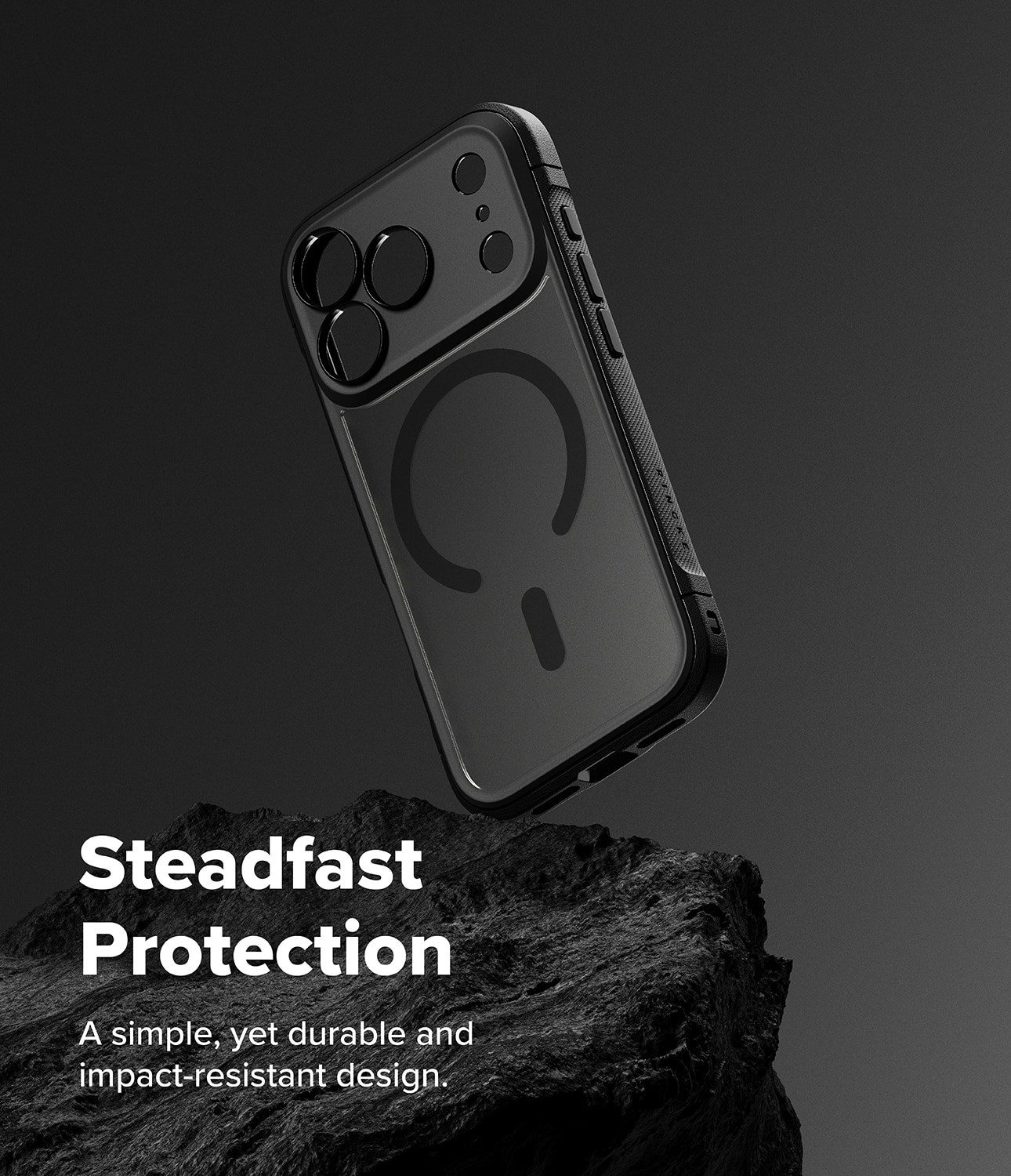 Fusion Bold Magnetic MagSafe Case iPhone 17 Pro Matte Black