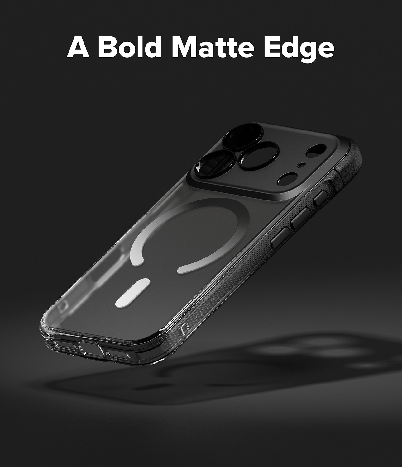 Fusion Bold Magnetic MagSafe Case iPhone 17 Pro Matte Black