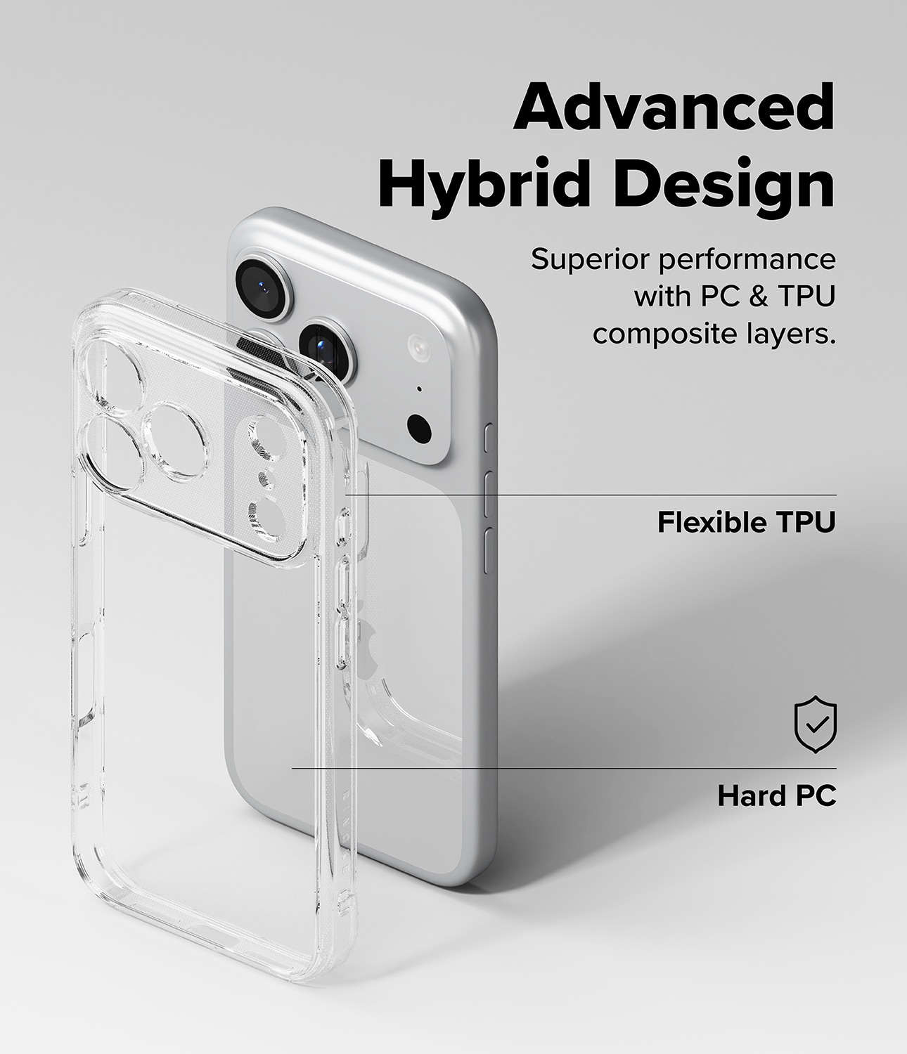 Fusion Case iPhone 17 Pro Max Clear
