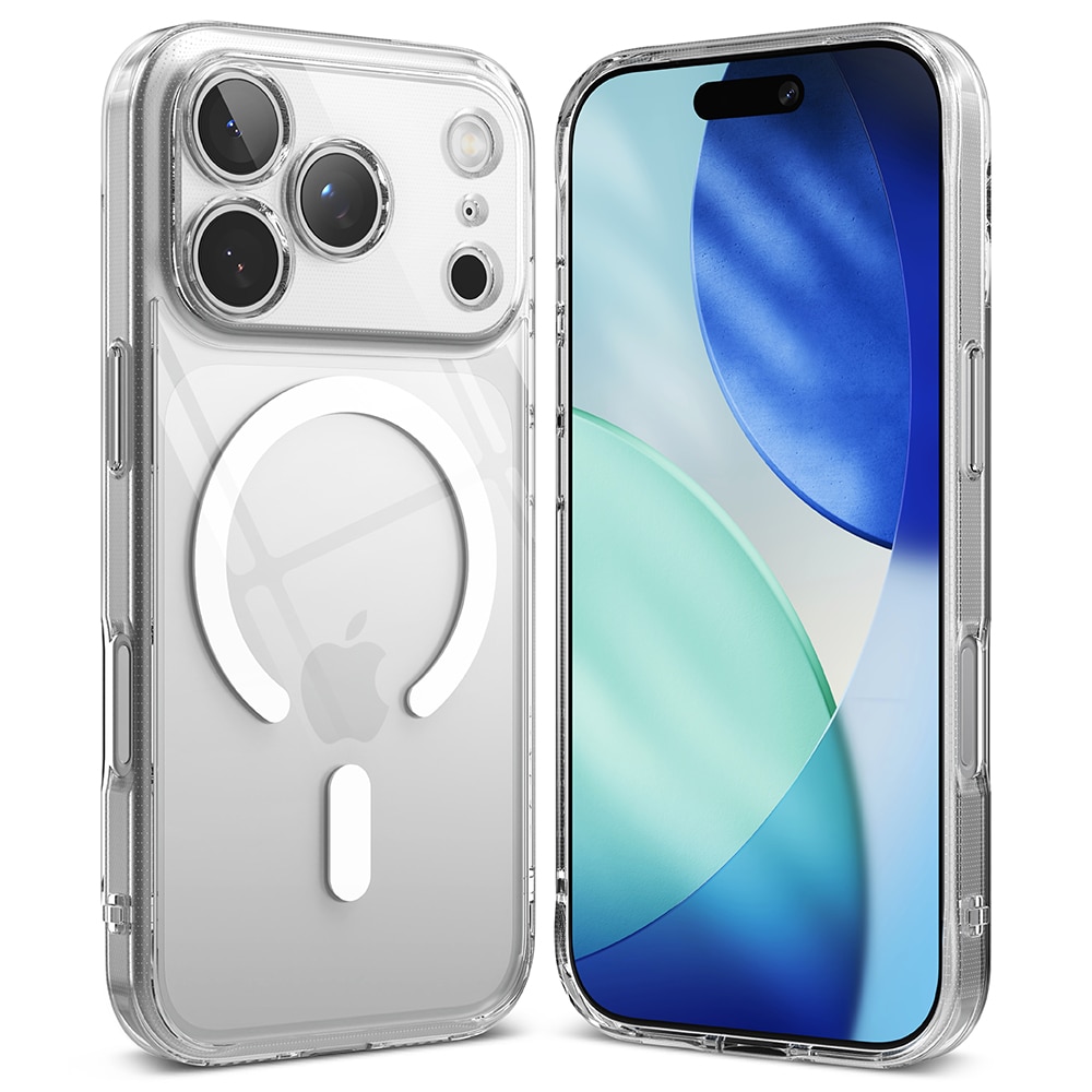 Fusion Magnetic Case iPhone 17 Pro Transparant