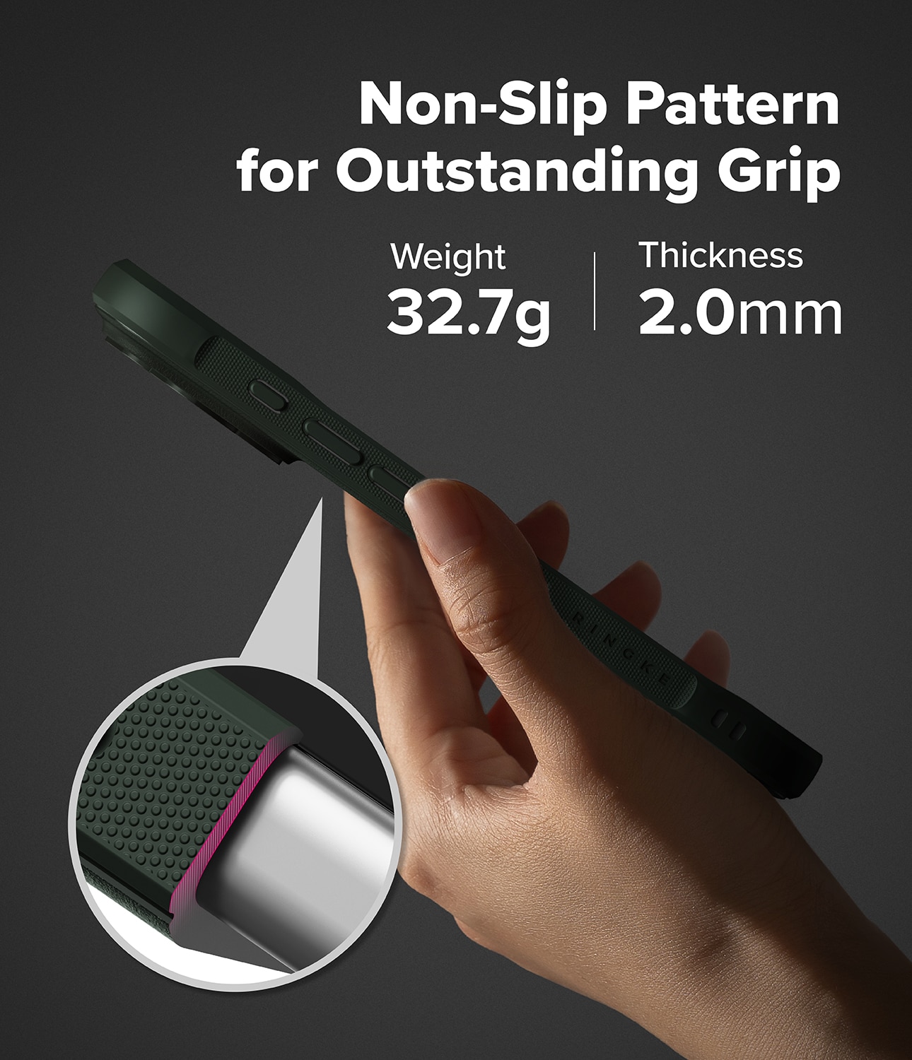 Onyx Case iPhone 17 Pro Dark Green