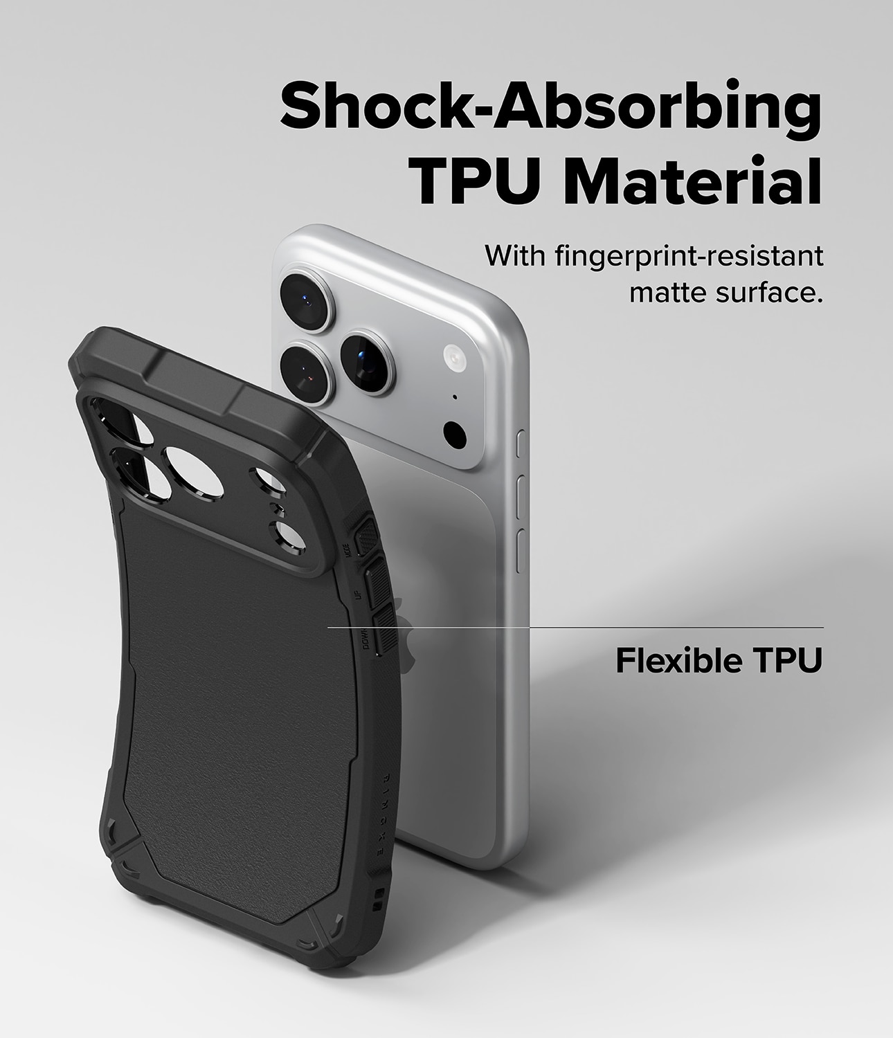 Rugged Gear Magnetic Case iPhone 17 Pro Black