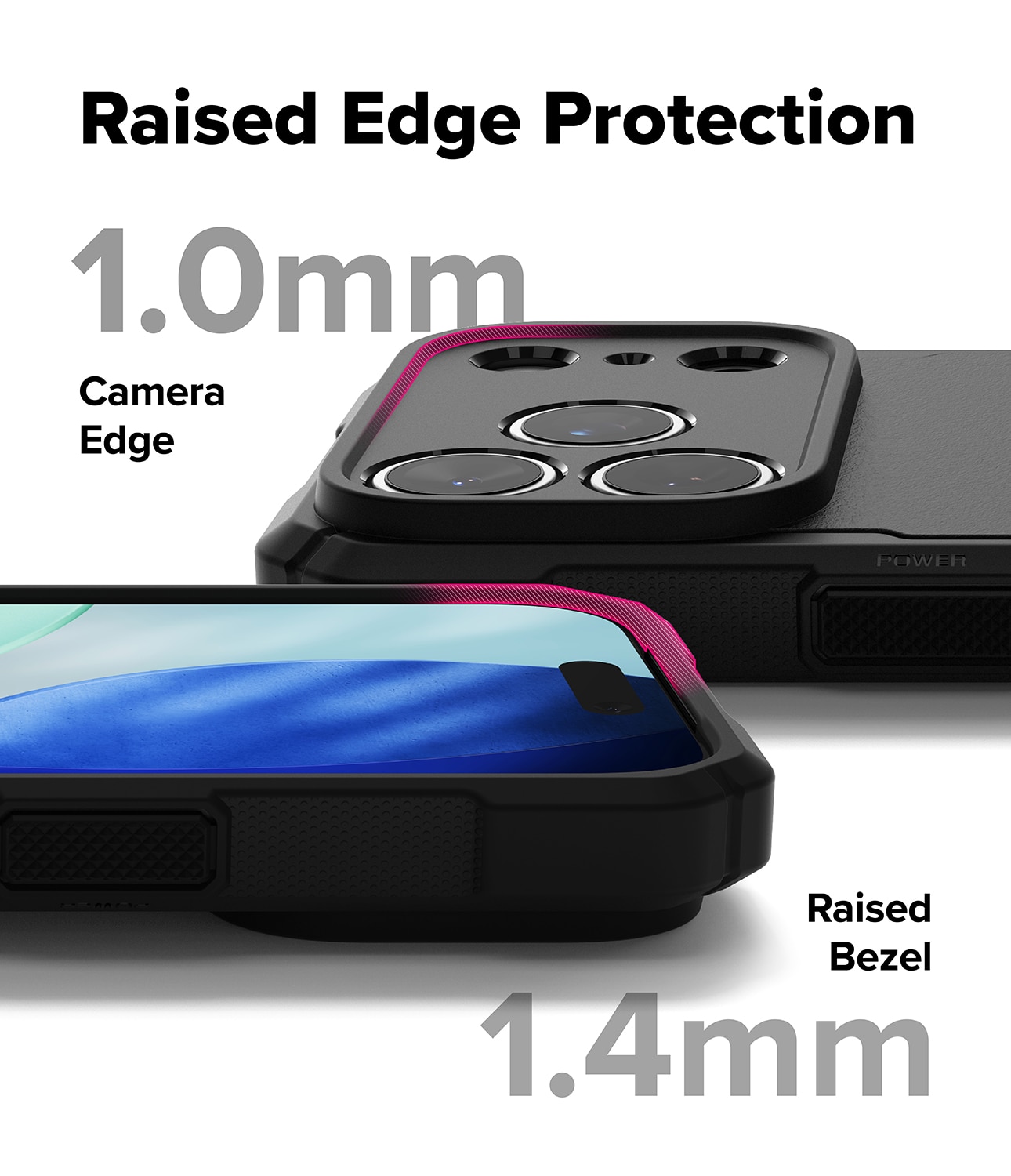 Rugged Gear Magnetic Case iPhone 17 Pro Black