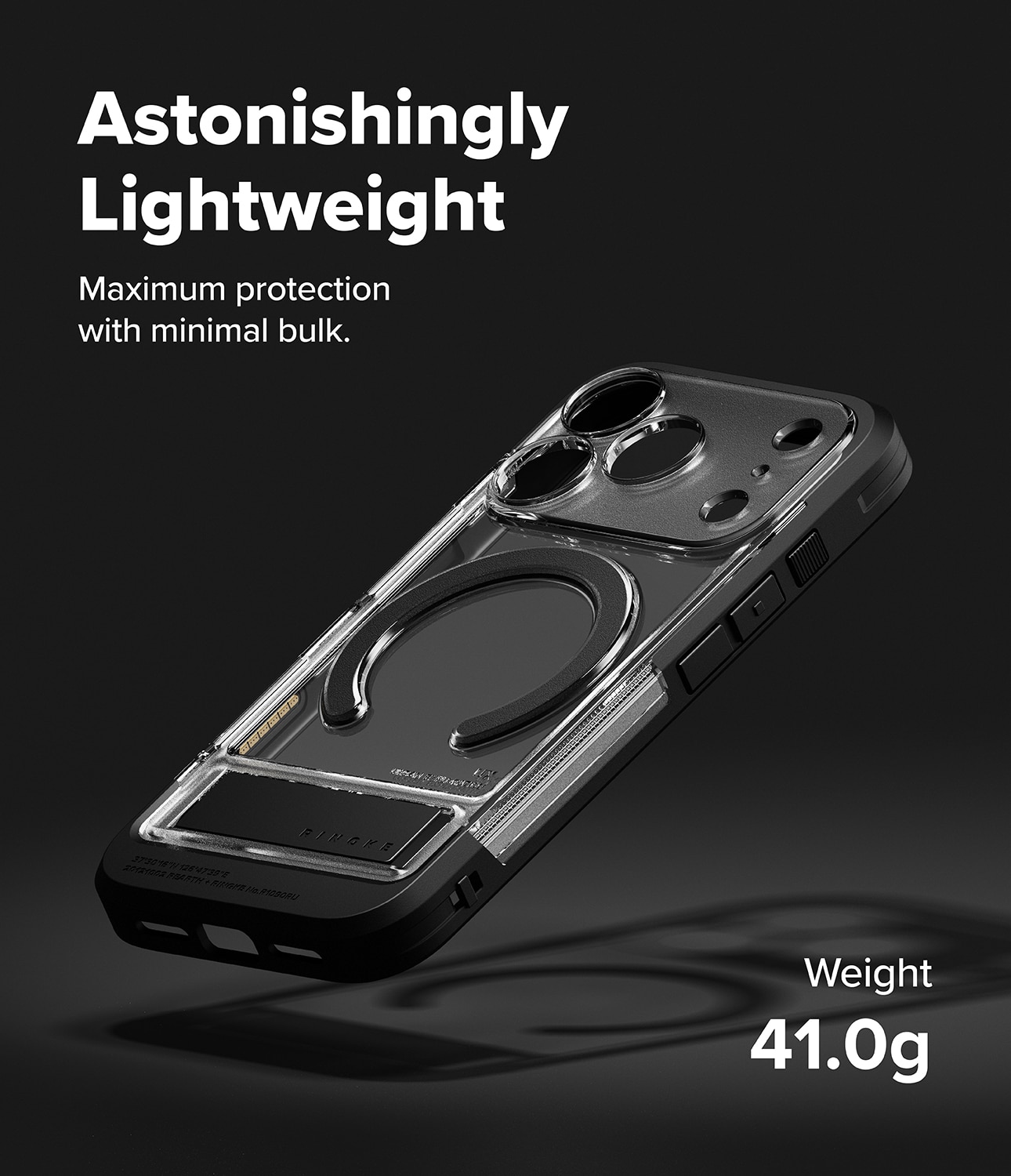 UX Magnetic Case iPhone 17 Pro Clear