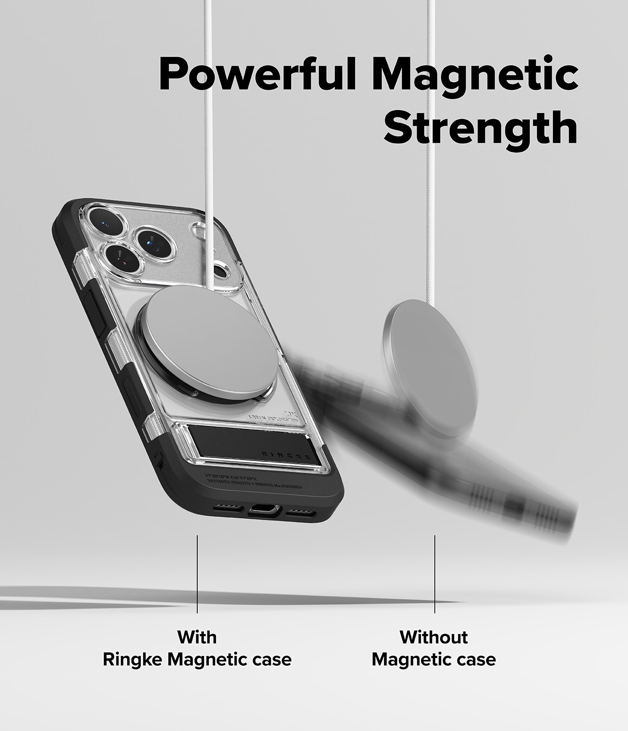 UX Magnetic Case iPhone 17 Pro Clear