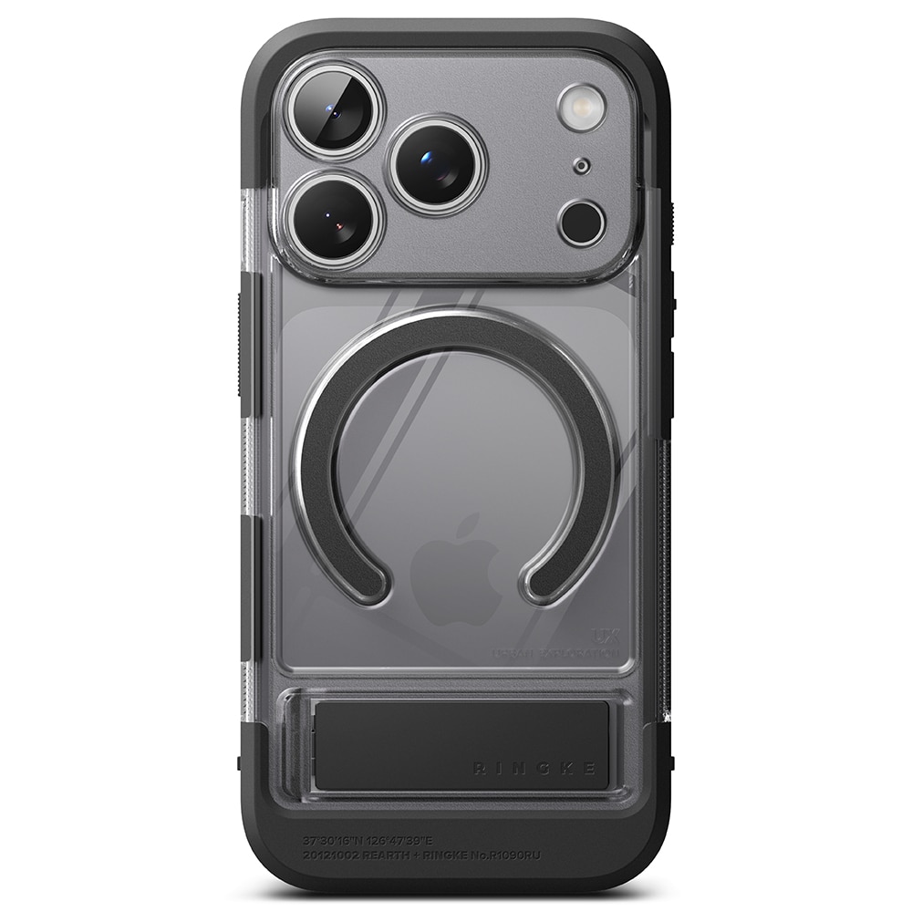 UX Magnetic Case iPhone 17 Pro Smoke Black