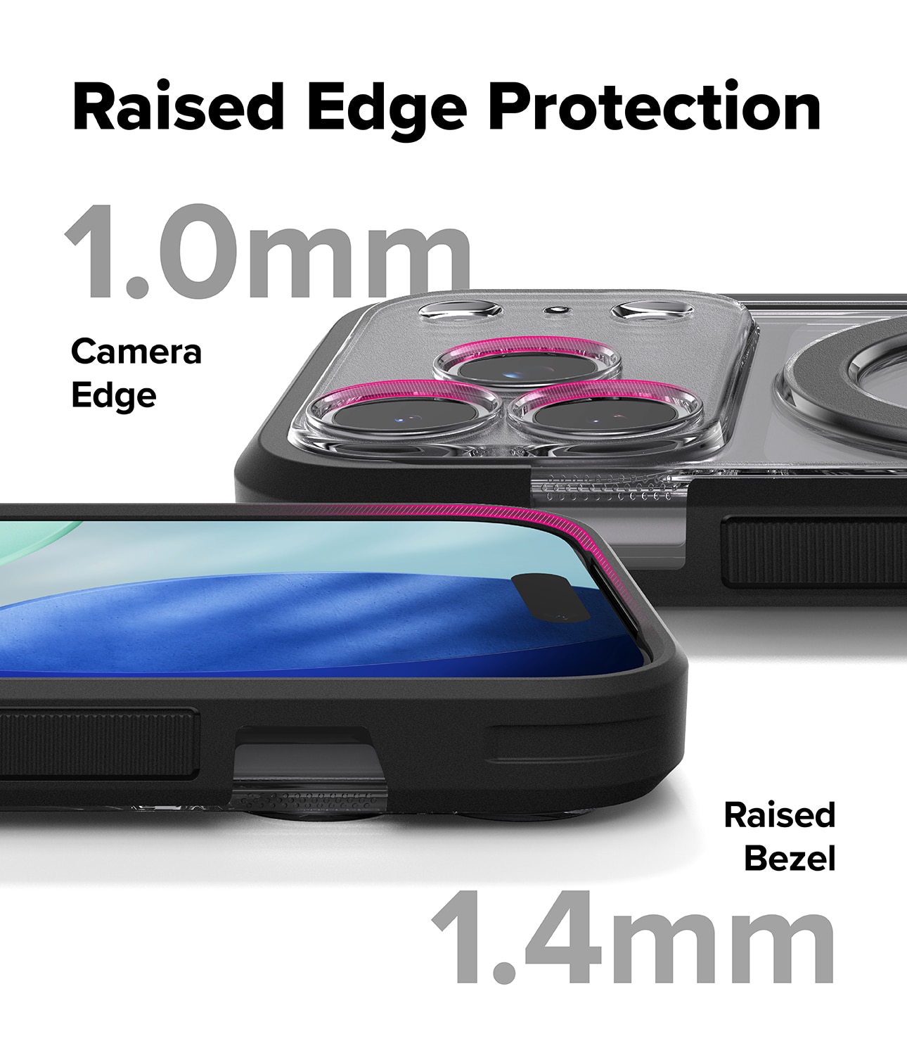 UX Magnetic Case iPhone 17 Pro Smoke Black