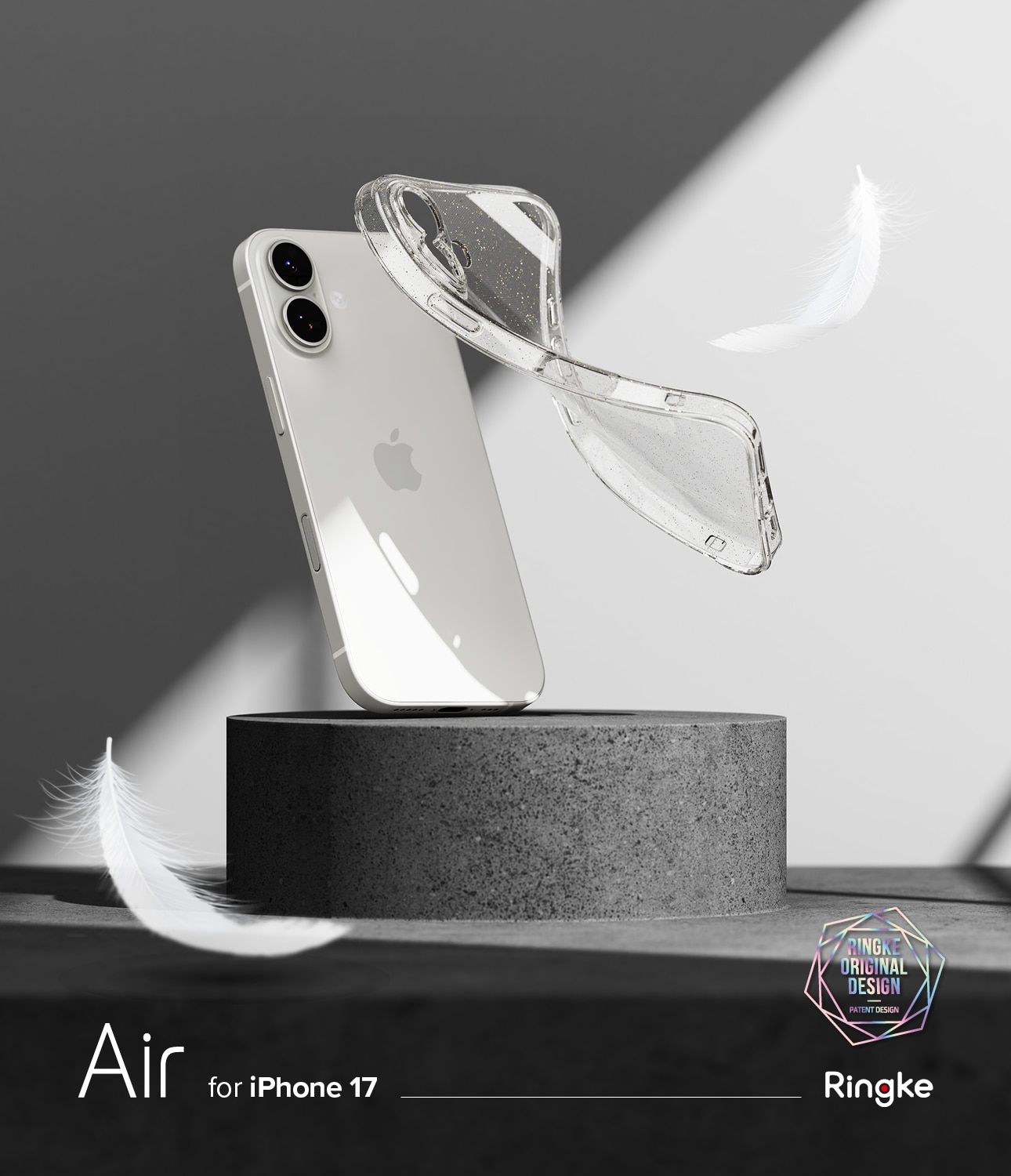 Air Case iPhone 17 Glitter Clear