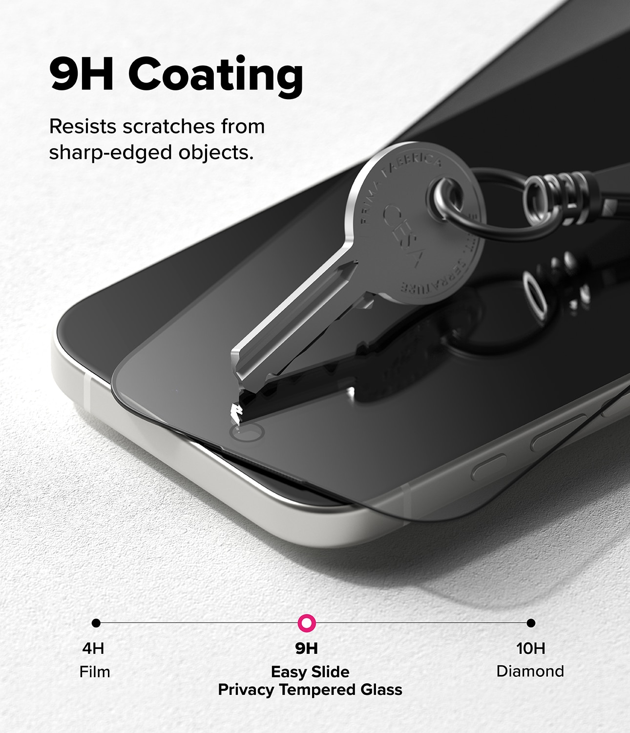 Easy Slide Privacy Glass (2-pack) iPhone 17