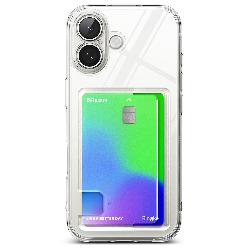 Fusion Card Case iPhone 17 Transparant