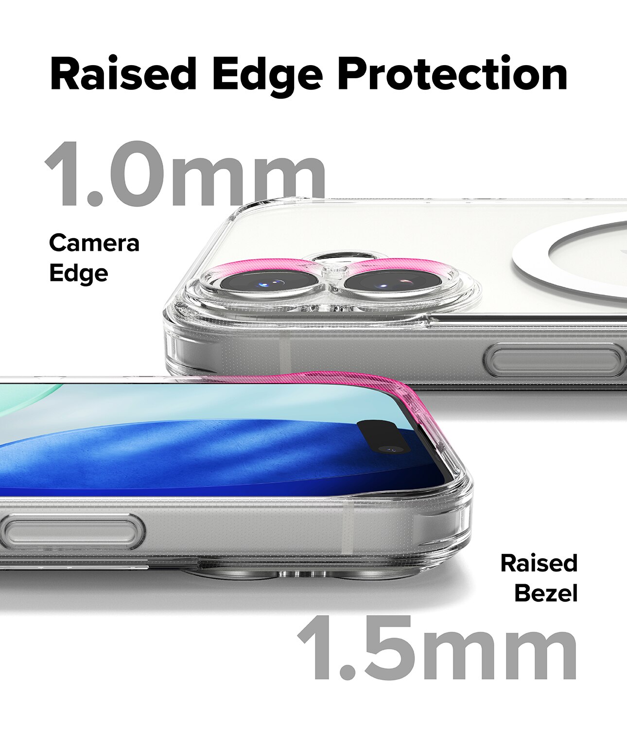 Fusion Magnetic Case iPhone 17 Transparant