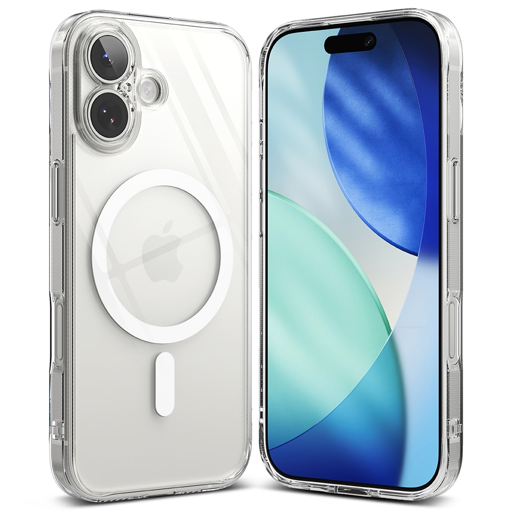 Fusion Magnetic Case iPhone 17 Transparant