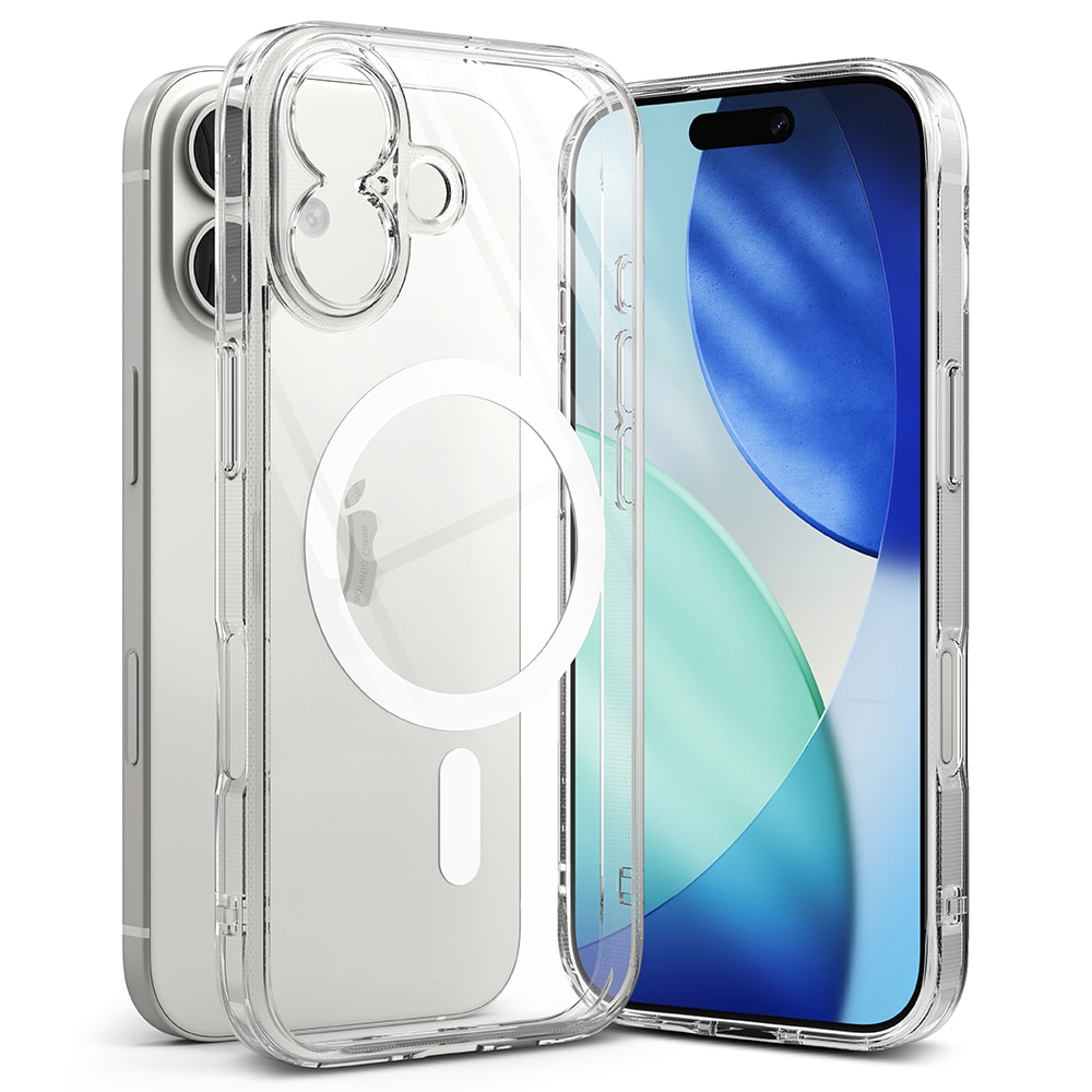 Fusion Magnetic Case iPhone 17 Transparant
