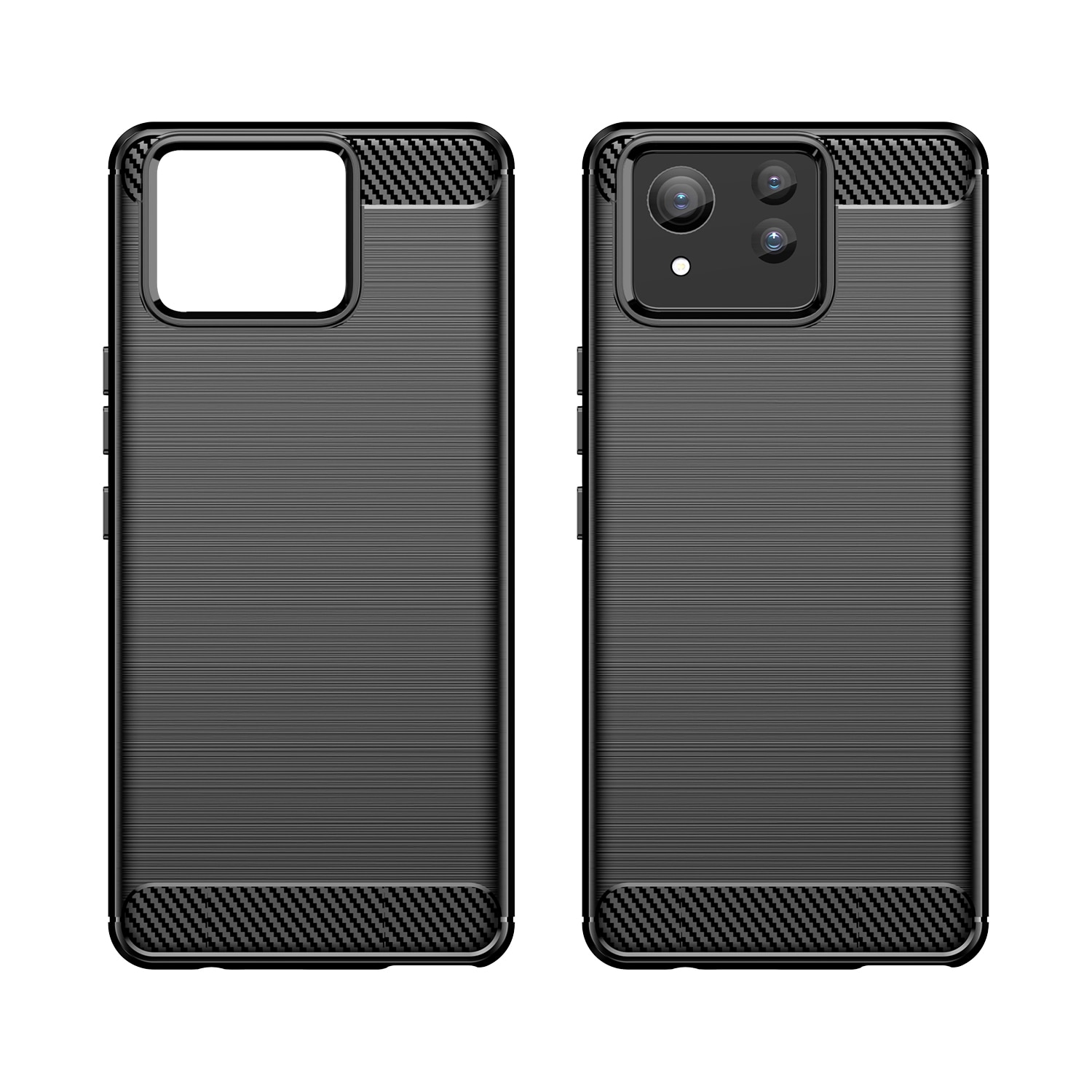 Hoesje TPU Brushed Asus Zenfone 11 Ultra zwart