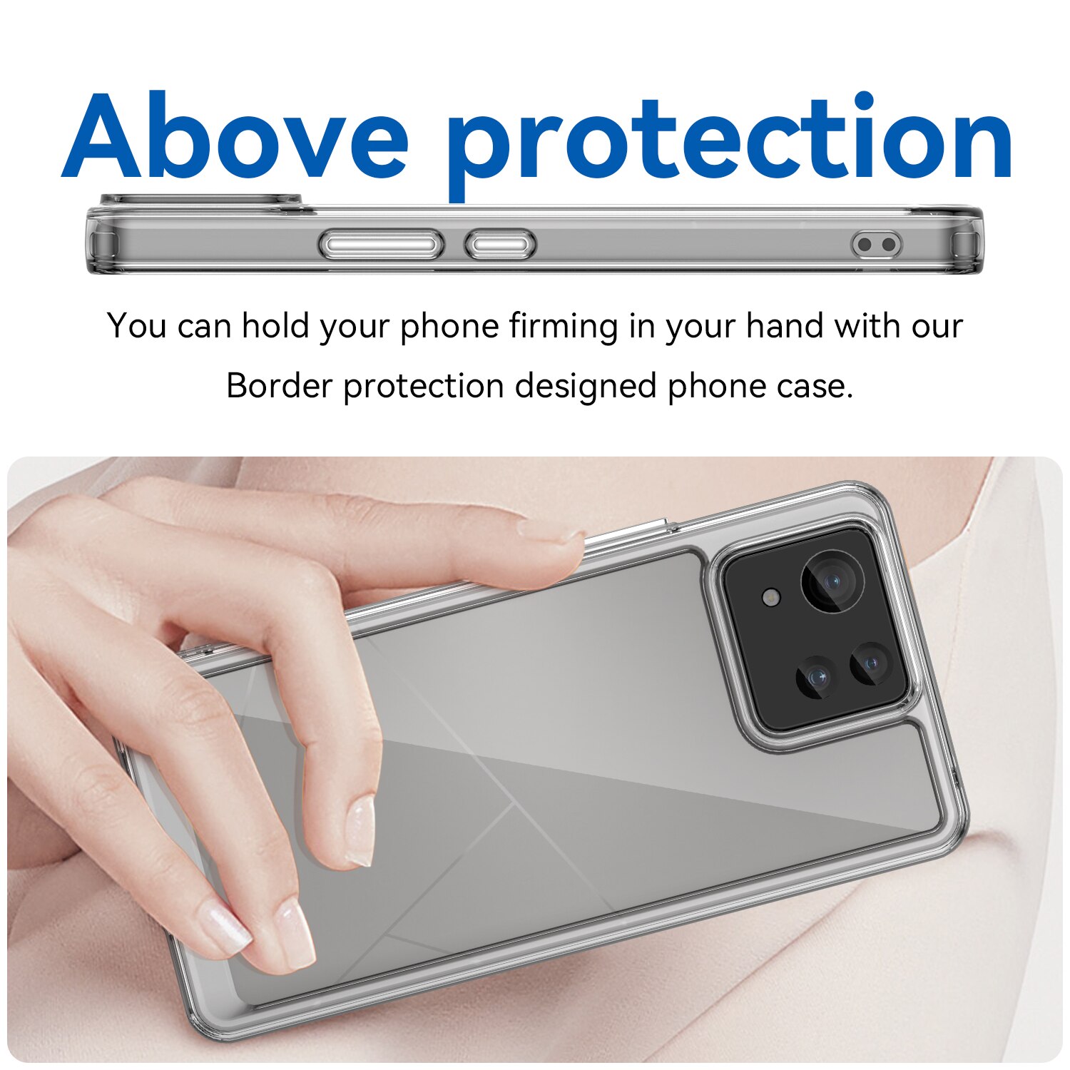 Crystal Hybrid Case Asus Zenfone 11 Ultra transparant