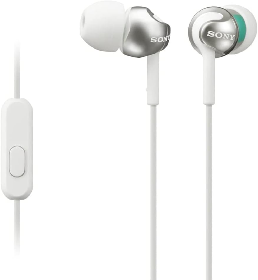 Headset in-ear MDR-EX110AP Wit