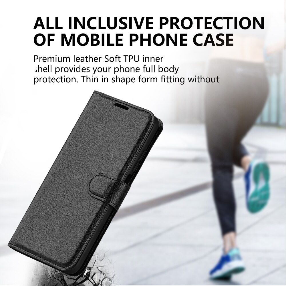 Motorola Moto G54 Smartphonehoesje Zwart