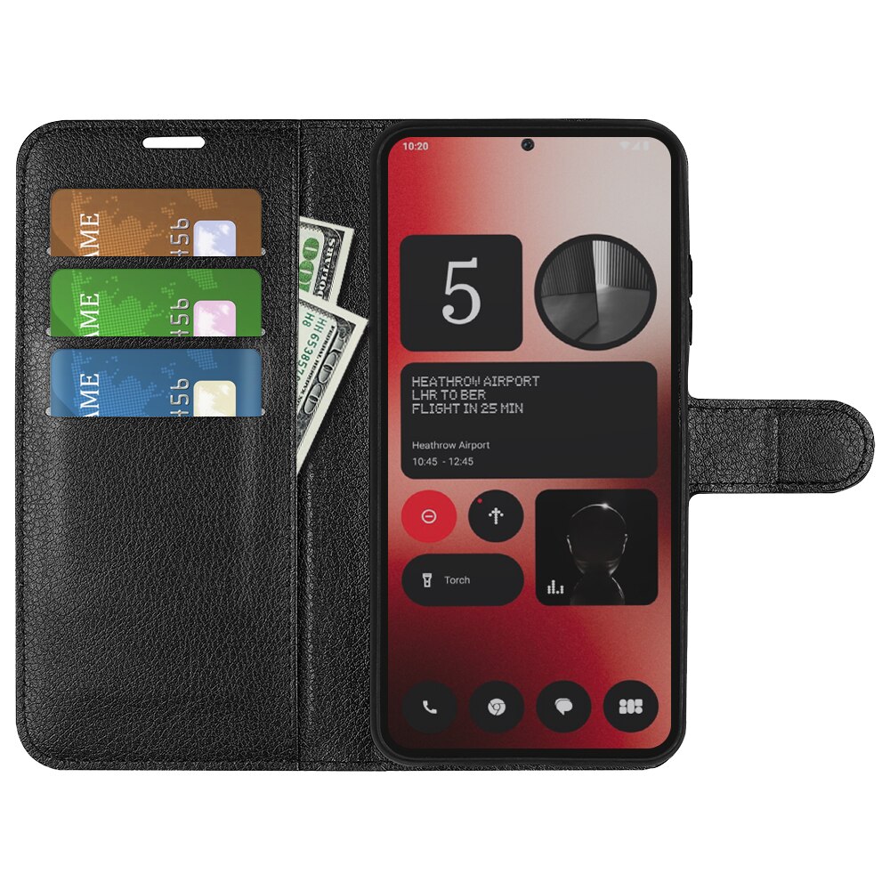 Nothing Phone 2a Smartphonehoesje Zwart
