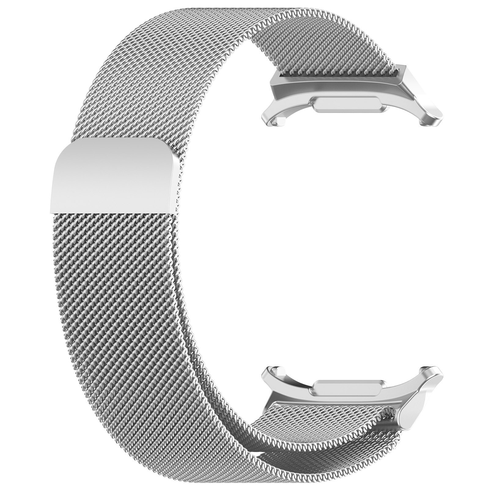 Samsung Galaxy Watch Ultra 47mm Milanese bandje Zilver