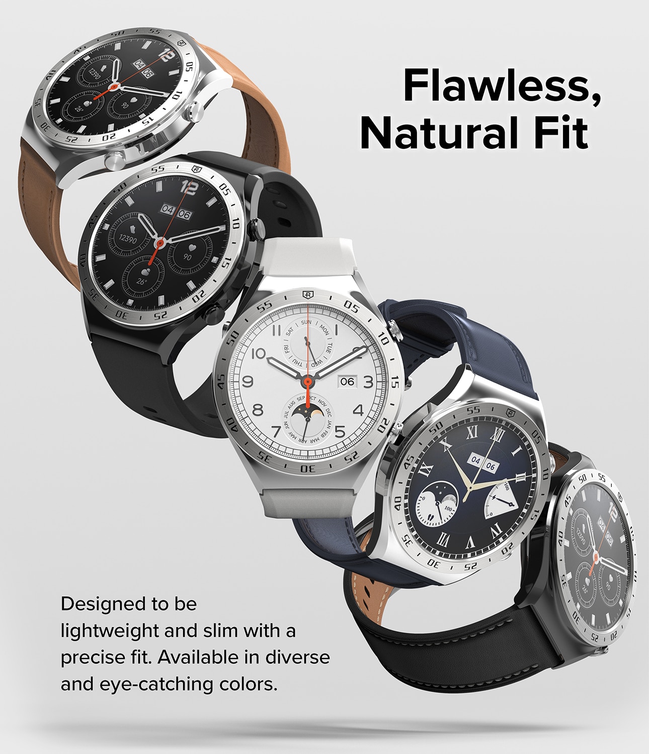 Bezel Styling Xiaomi Watch S1 Zilver