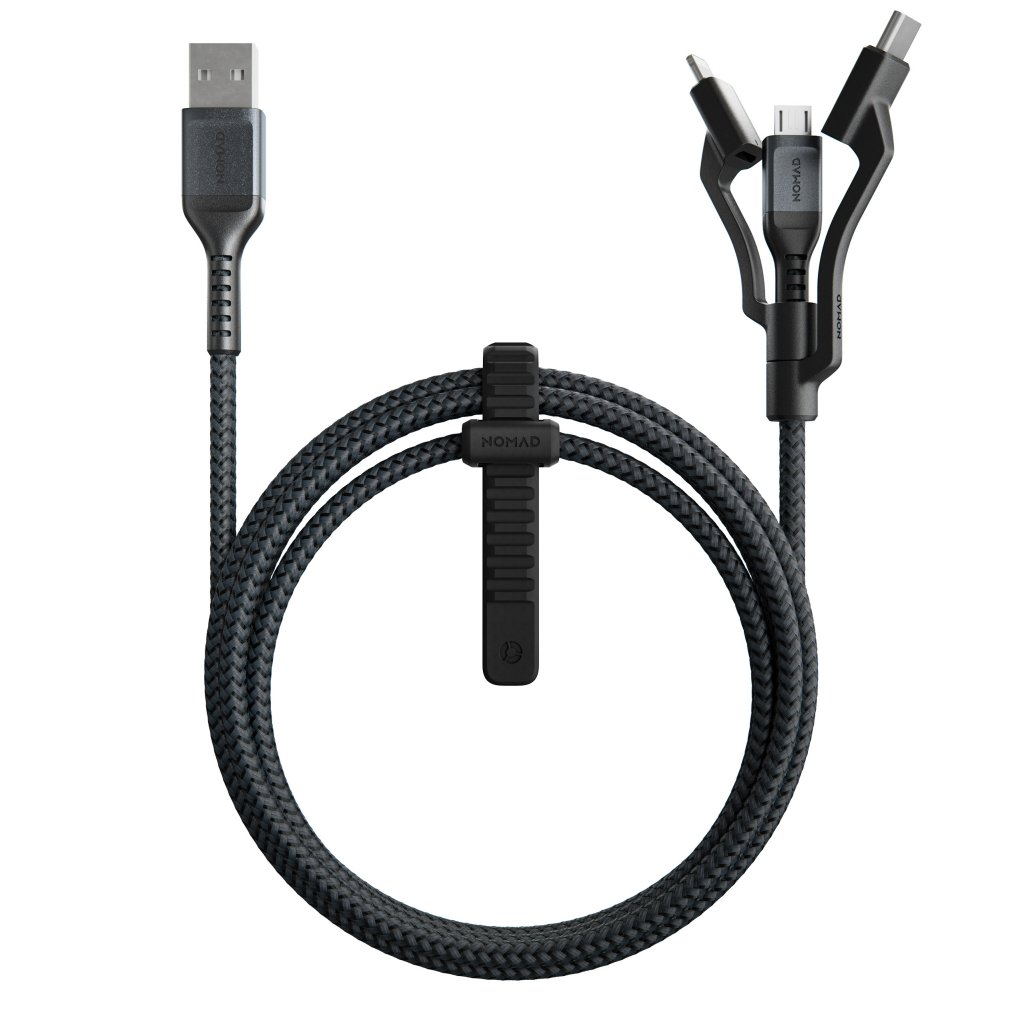 Universal Cable USB-A 1.5m Kevlar Zwart
