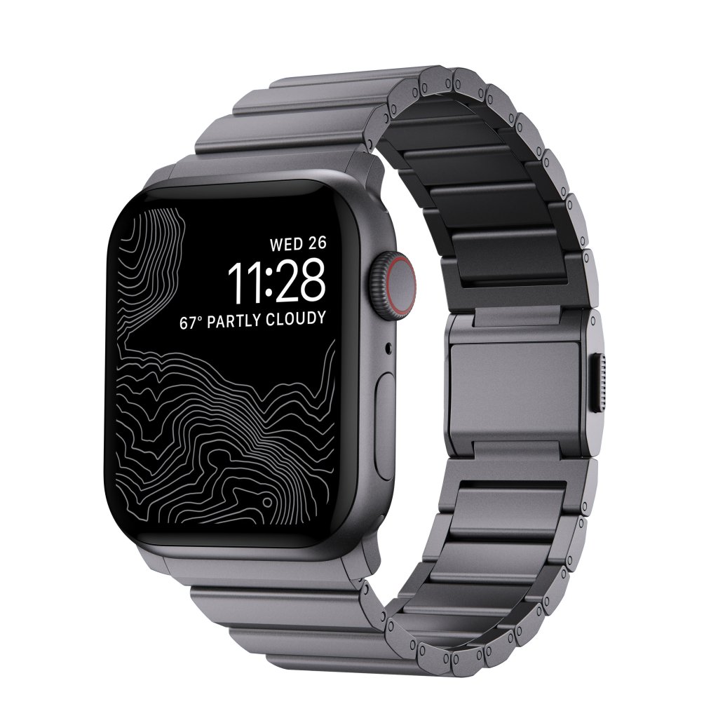 Aluminum Band Apple Watch 45mm Series 9 Space Gray