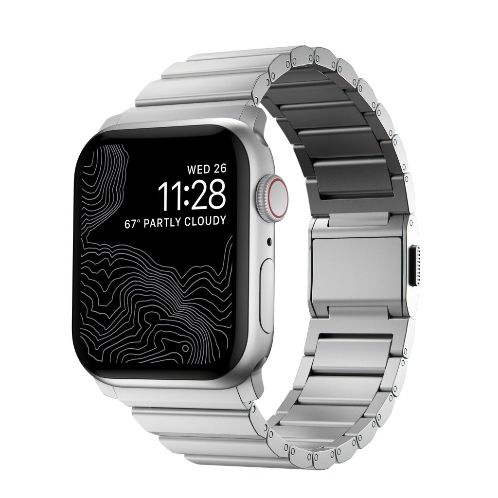 Aluminum Band Apple Watch 45mm Series 9 Silver