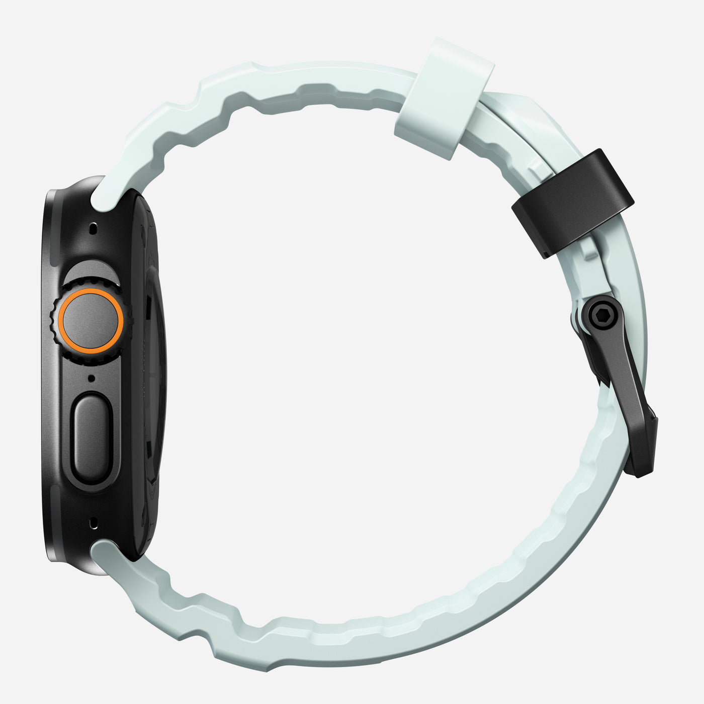 Rocky Point Band Apple Watch Series 4-6 44mm Icy Blue Glow (Black Hardware) - Limited edition