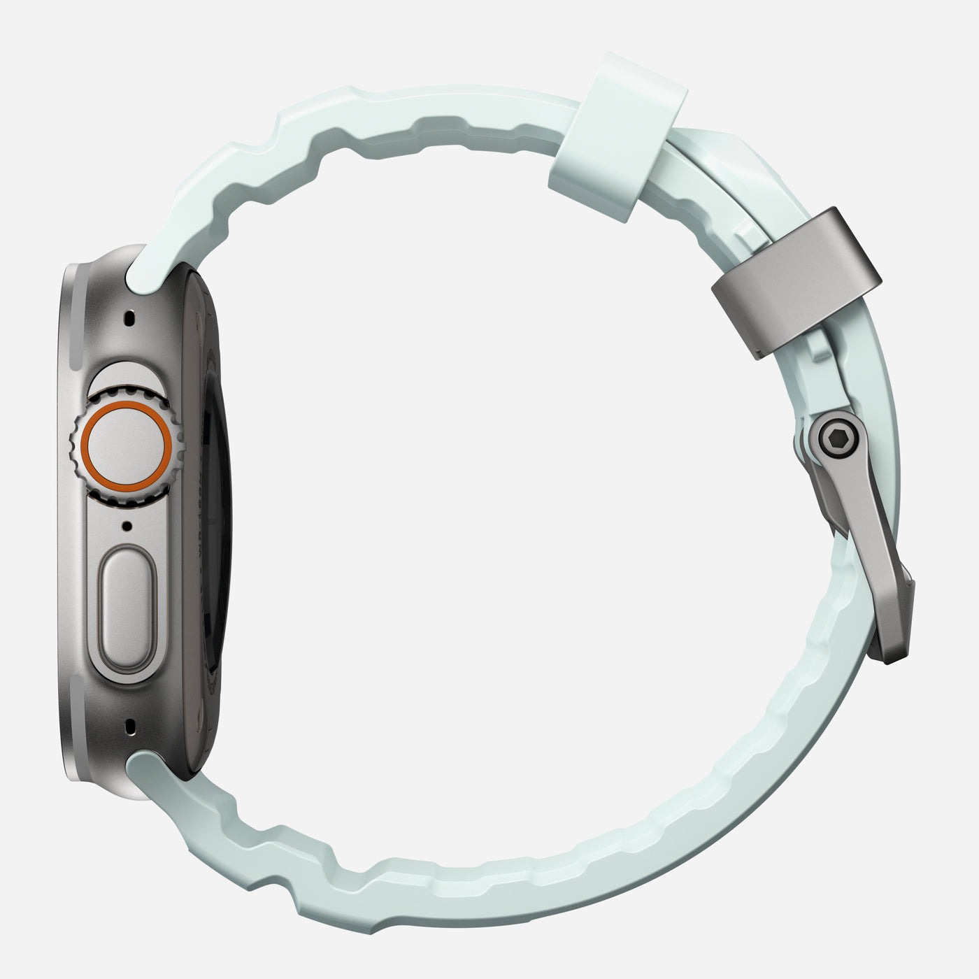 Rocky Point Band Apple Watch Series 1-3 42mm Icy Blue Glow (Natural Hardware) - Limited edition