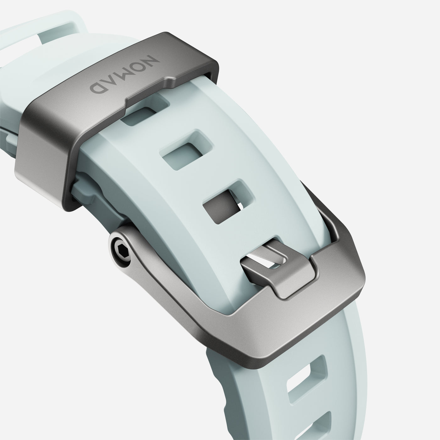 Rocky Point Band Apple Watch Series 1-3 42mm Icy Blue Glow (Natural Hardware) - Limited edition