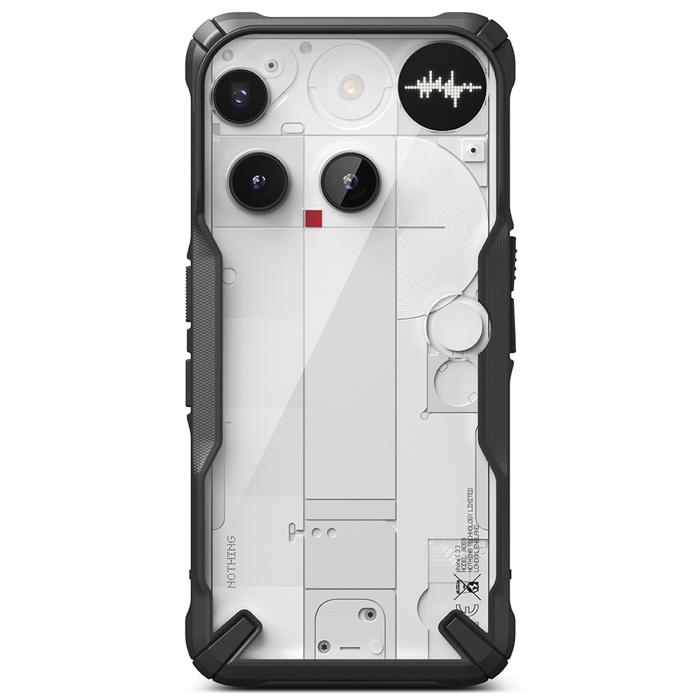 Fusion X Case Nothing Phone 3 Zwart