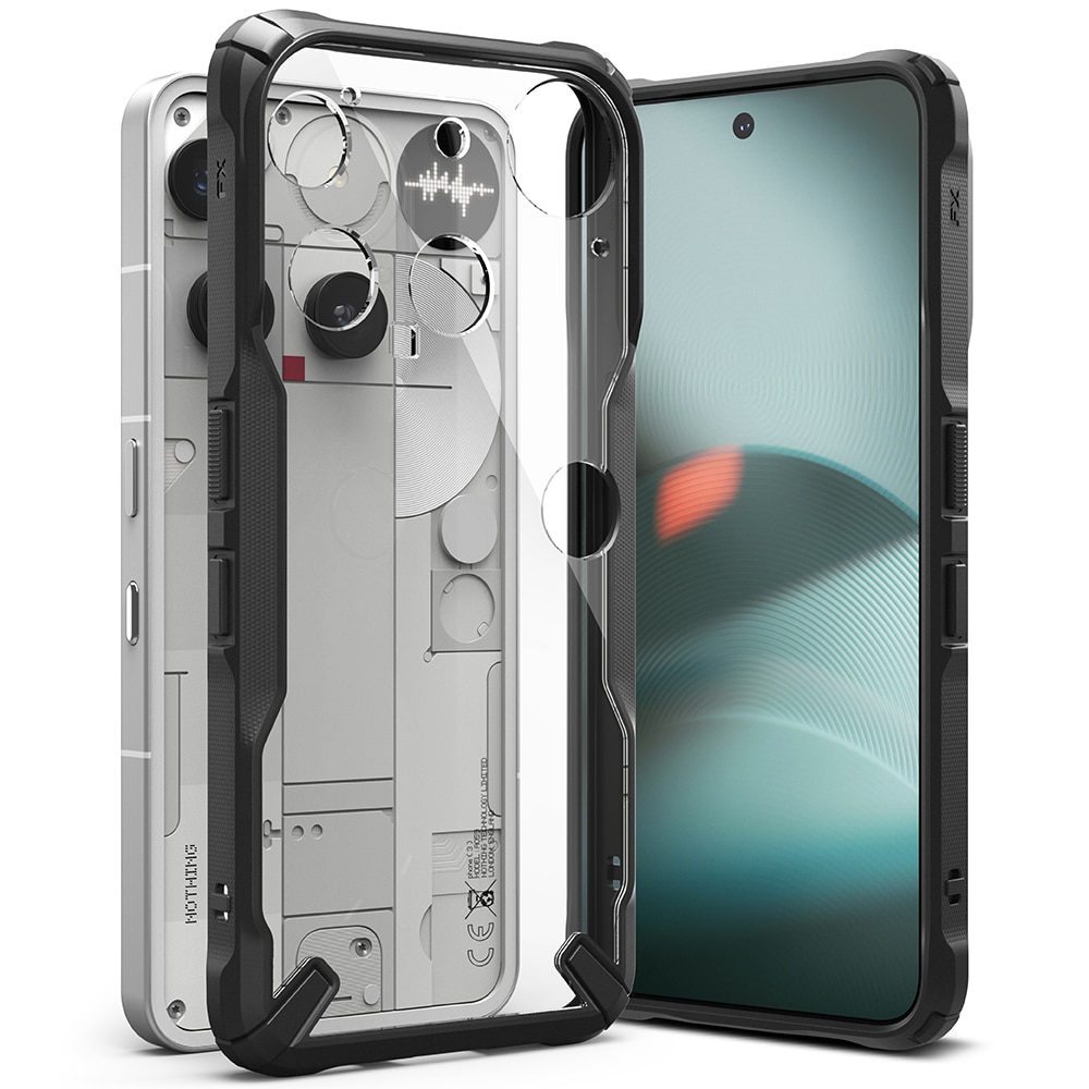Fusion X Case Nothing Phone 3 Zwart