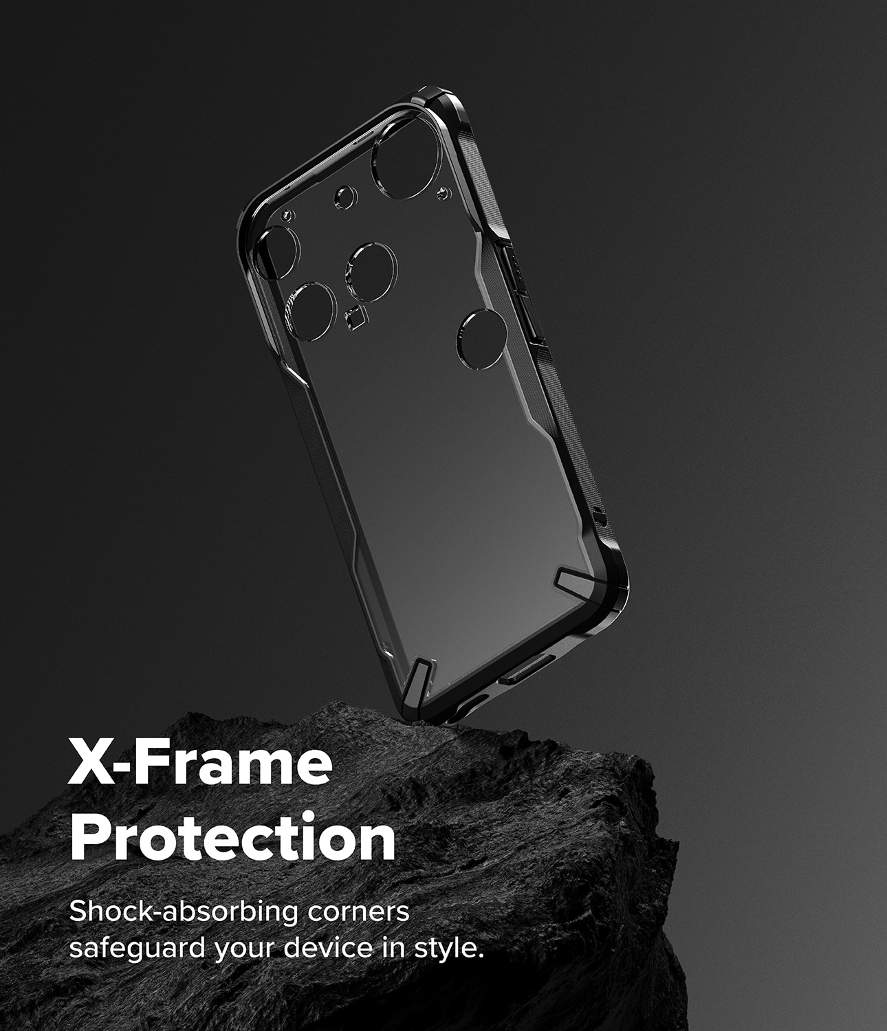Fusion X Case Nothing Phone 3 Zwart
