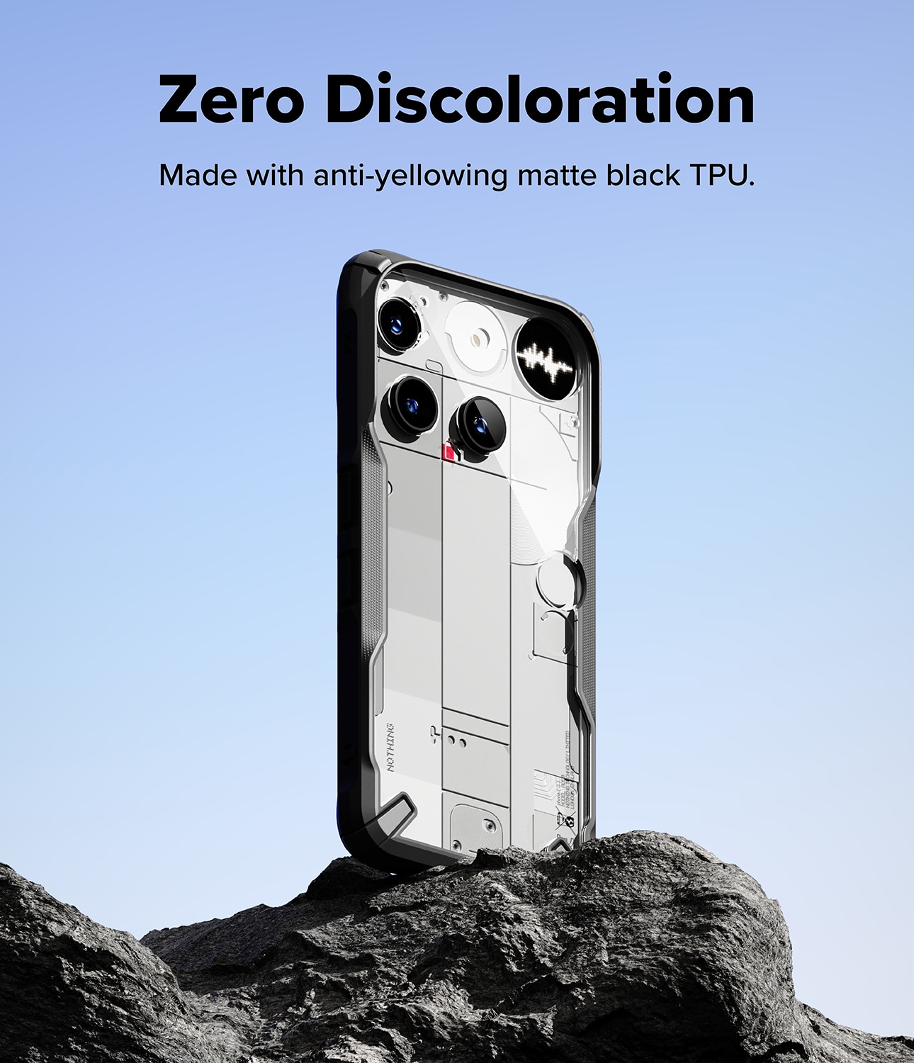 Fusion X Case Nothing Phone 3 Zwart
