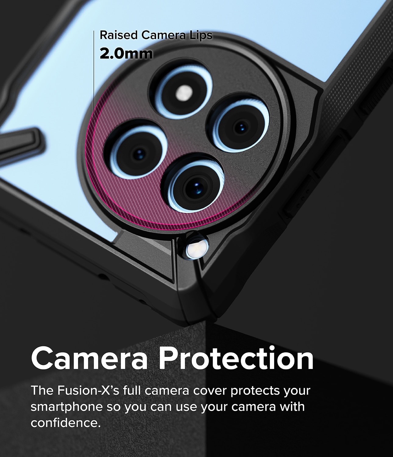 Fusion X Case OnePlus 12R zwart