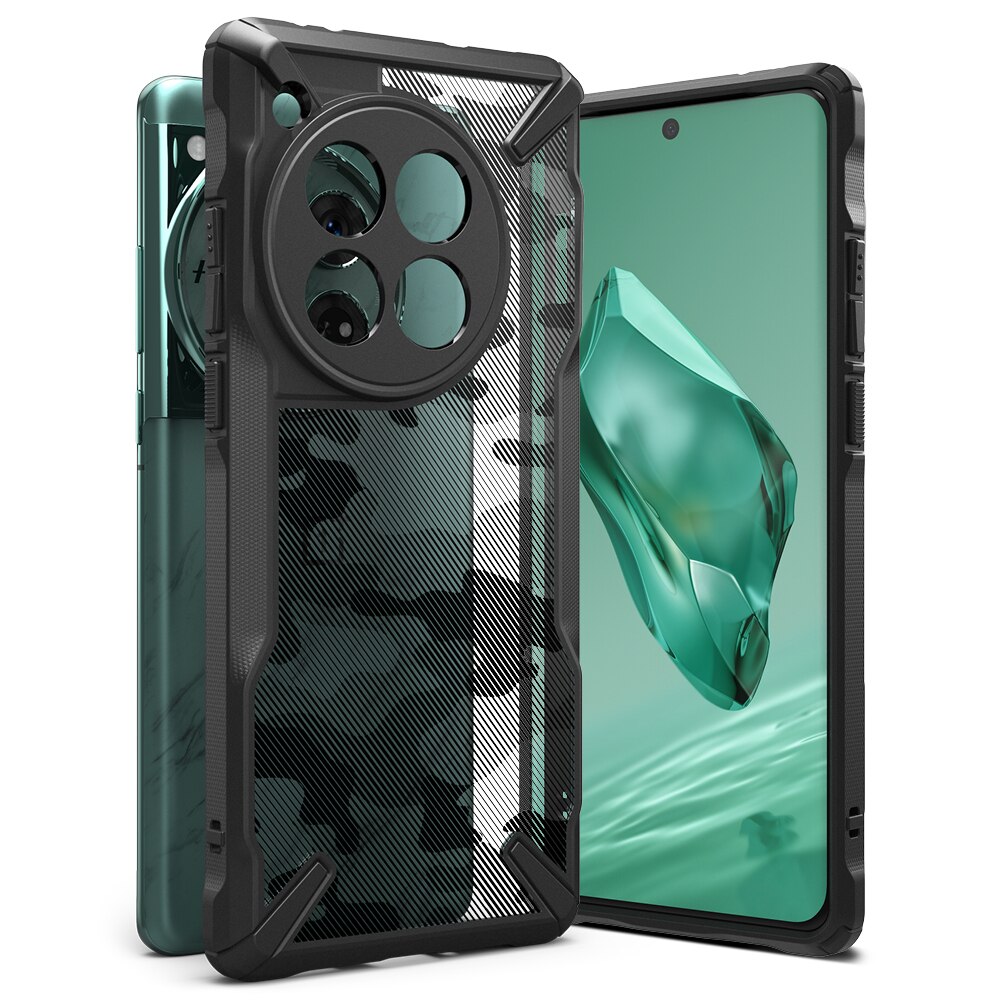 Fusion X Case OnePlus 12 Camo Black