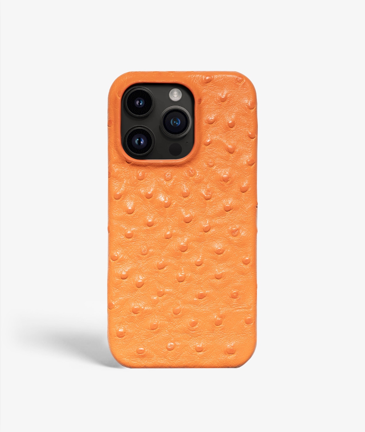 Hoesje iPhone 14 Pro Ostrich Oranje