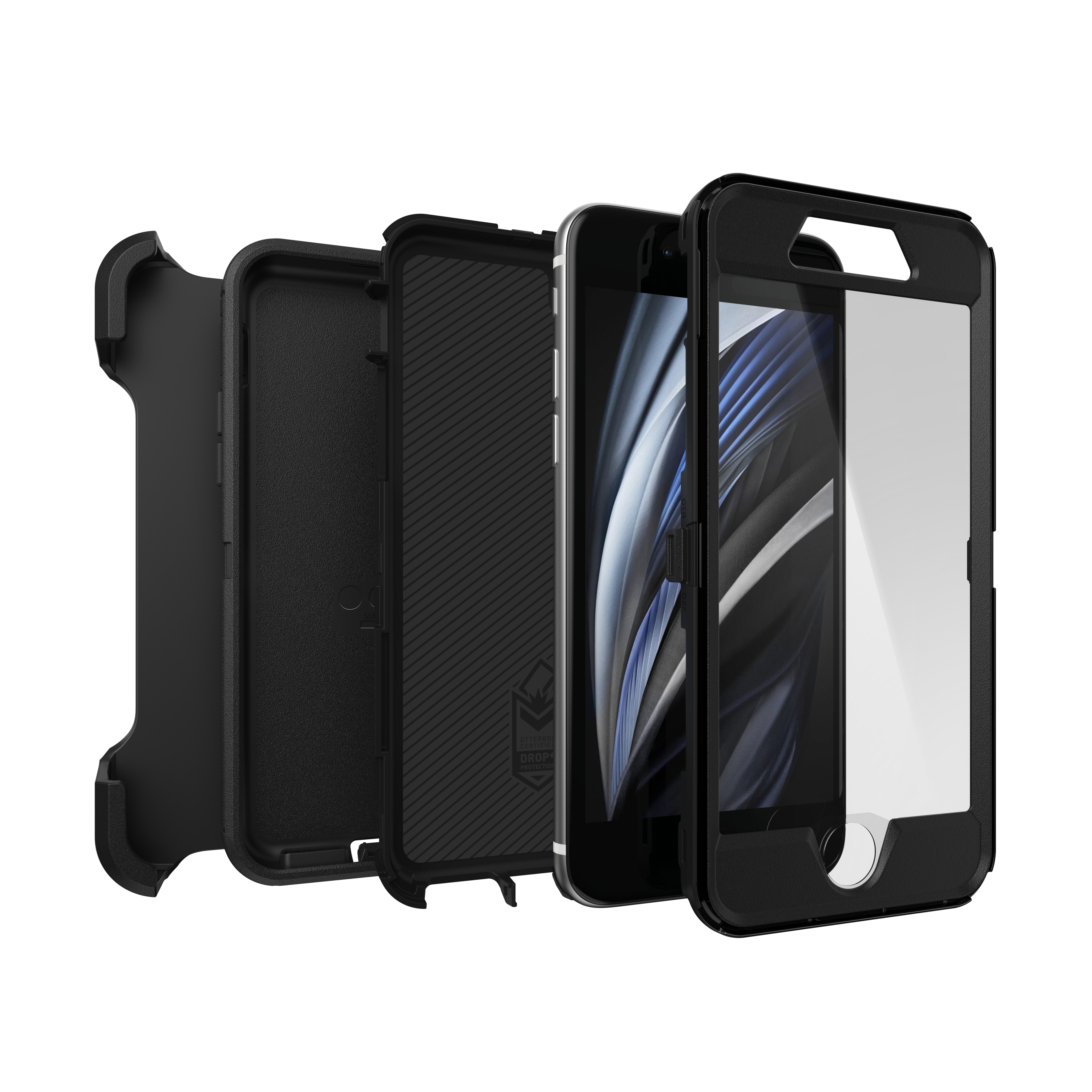 Defender Case iPhone 7 zwart