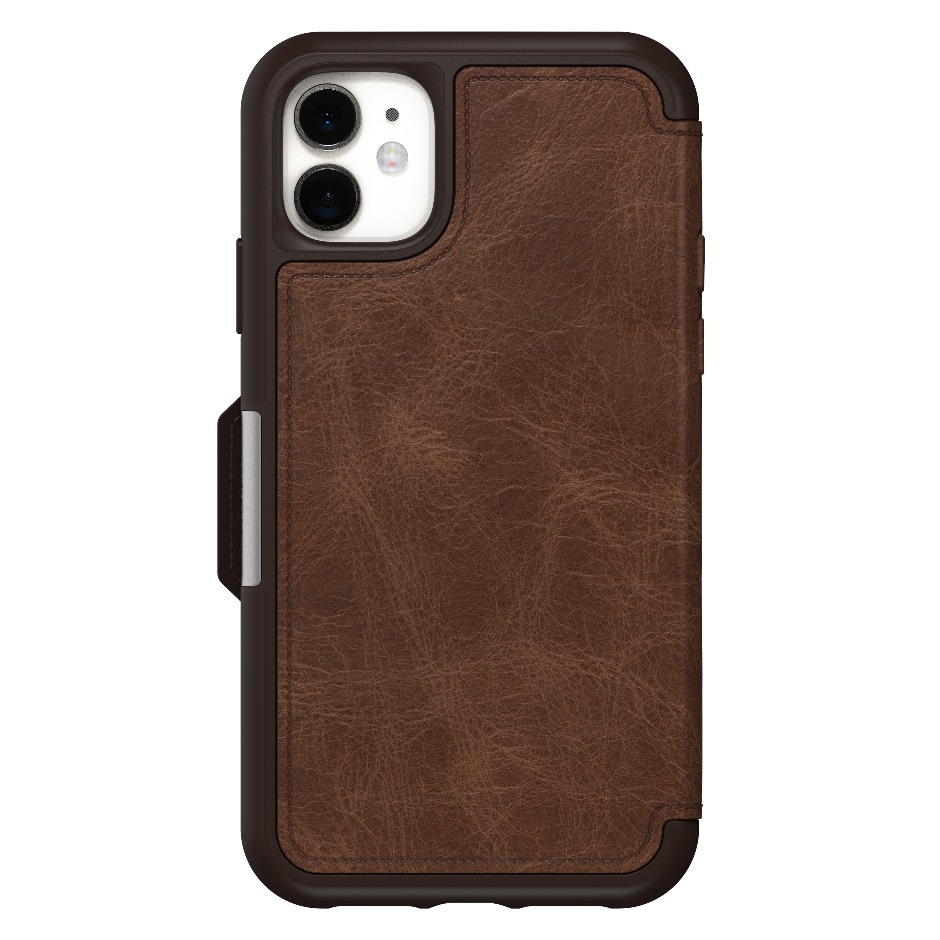 Strada Wallet Case iPhone 11 Brown