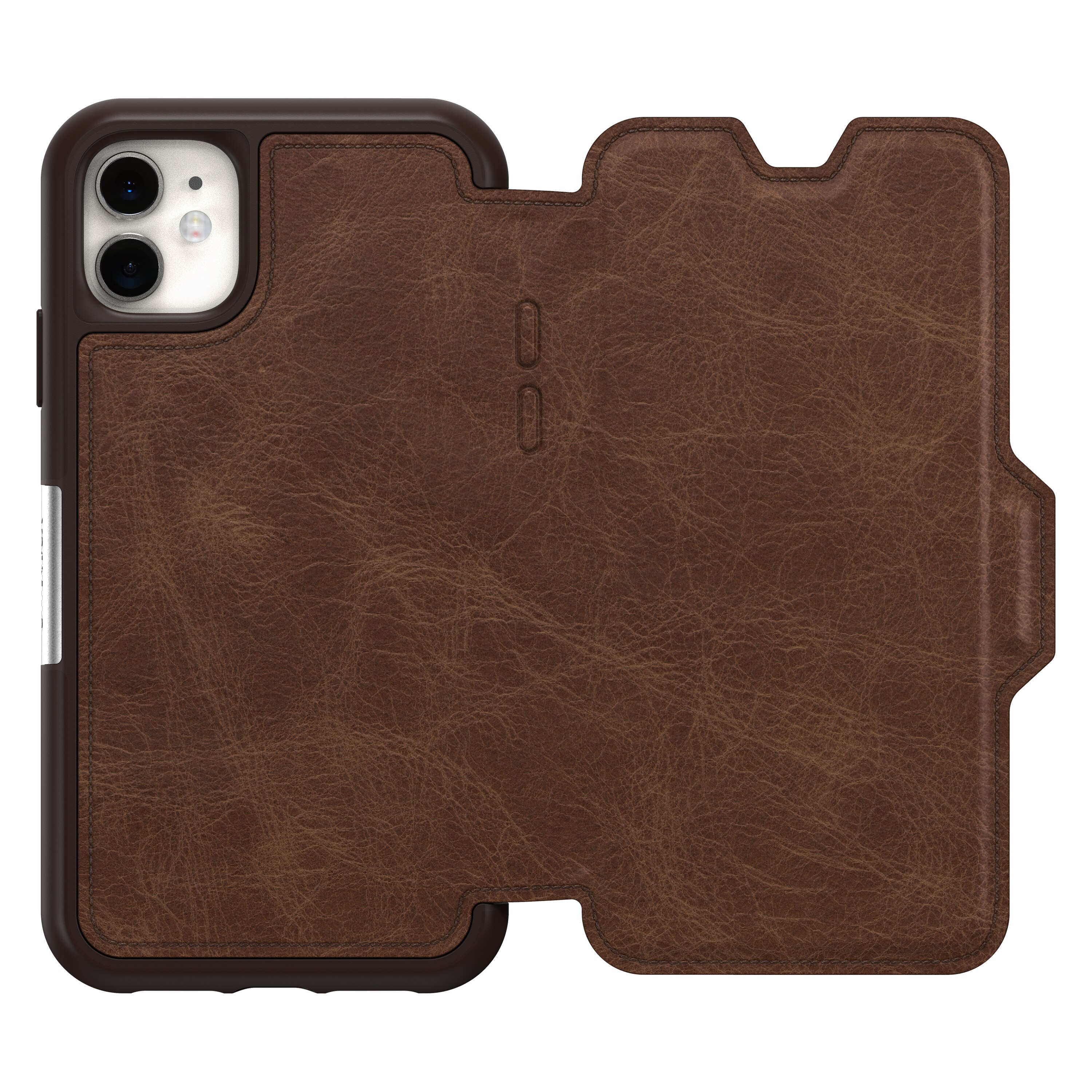 Strada Wallet Case iPhone 11 Brown