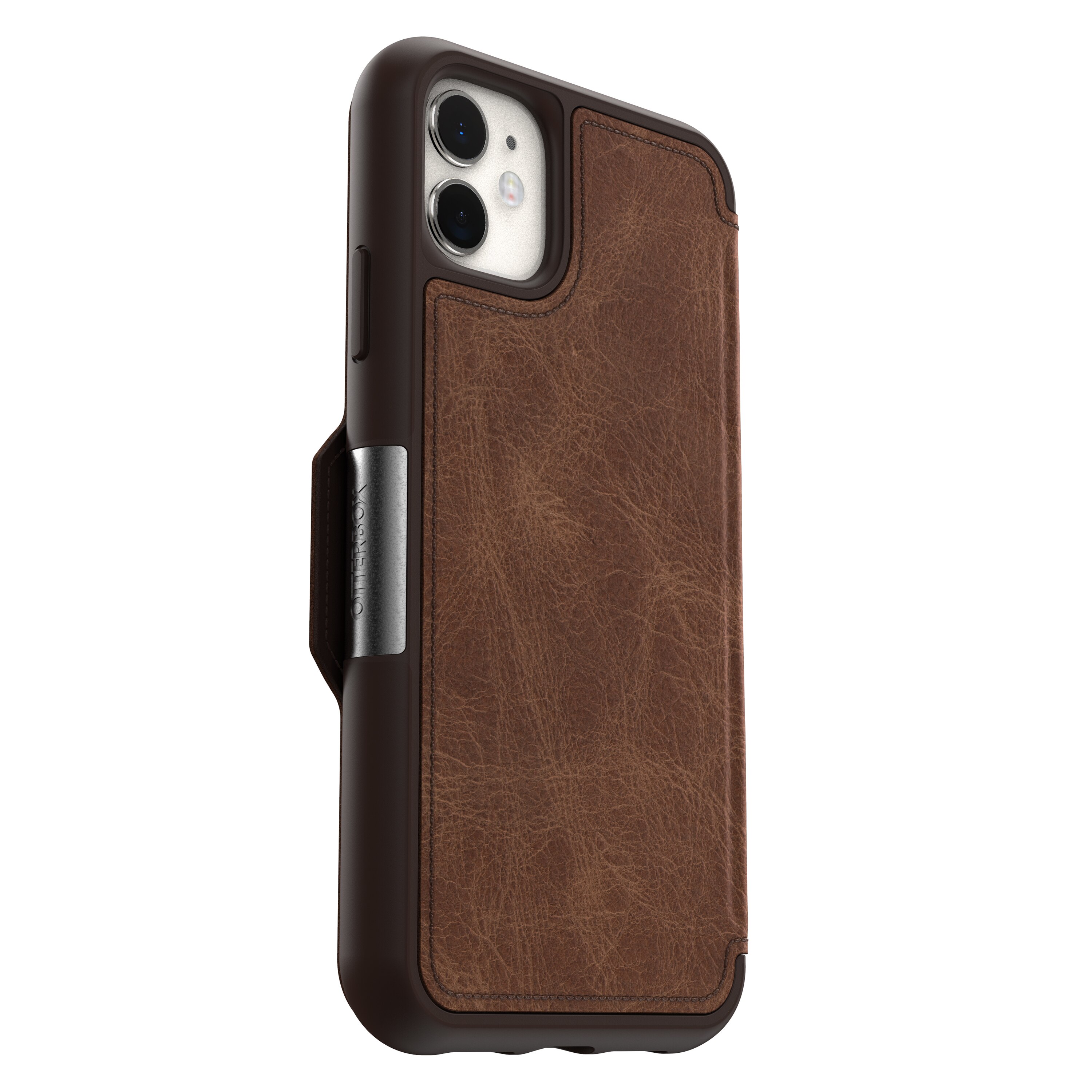 Strada Wallet Case iPhone 11 Brown